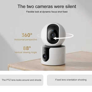 Xiao mi akıllı kamera C300 çift Lens 3mp Ai algılama kablosuz Ip güvenlik kamera desteği xiao mi HyperOS - Product Image 2
