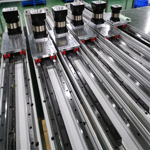 Guía de riel con riel de engranaje para CNC Alto rendimiento de funcionamiento CNC Robot Track Guide Rail Módulo de guía de movimiento lineal - Product Image 4