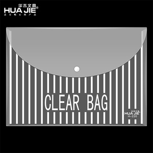 Xu hướng 2026 New dễ thương vật tư văn phòng trực tuyến giá rẻ nhất bán buôn A4 Pp túi tài liệu cho tập tin lưu trữ Bag với Snap Nút - Product Image 2