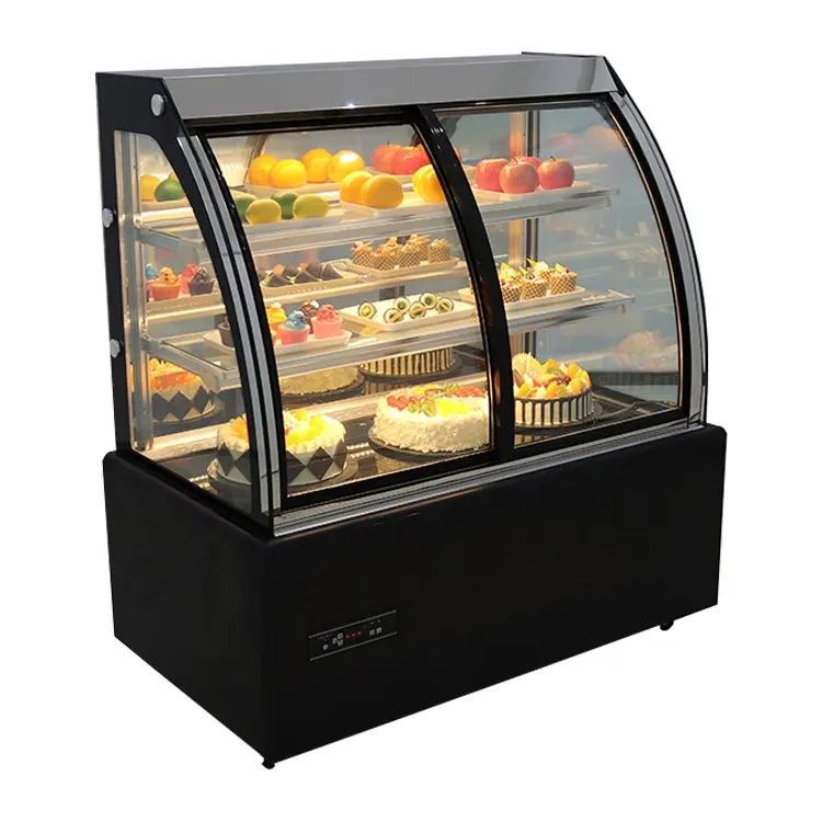 Refrigerato torta frigorifero utilizzato panetteria vetrine per vendita soft drink congelatore