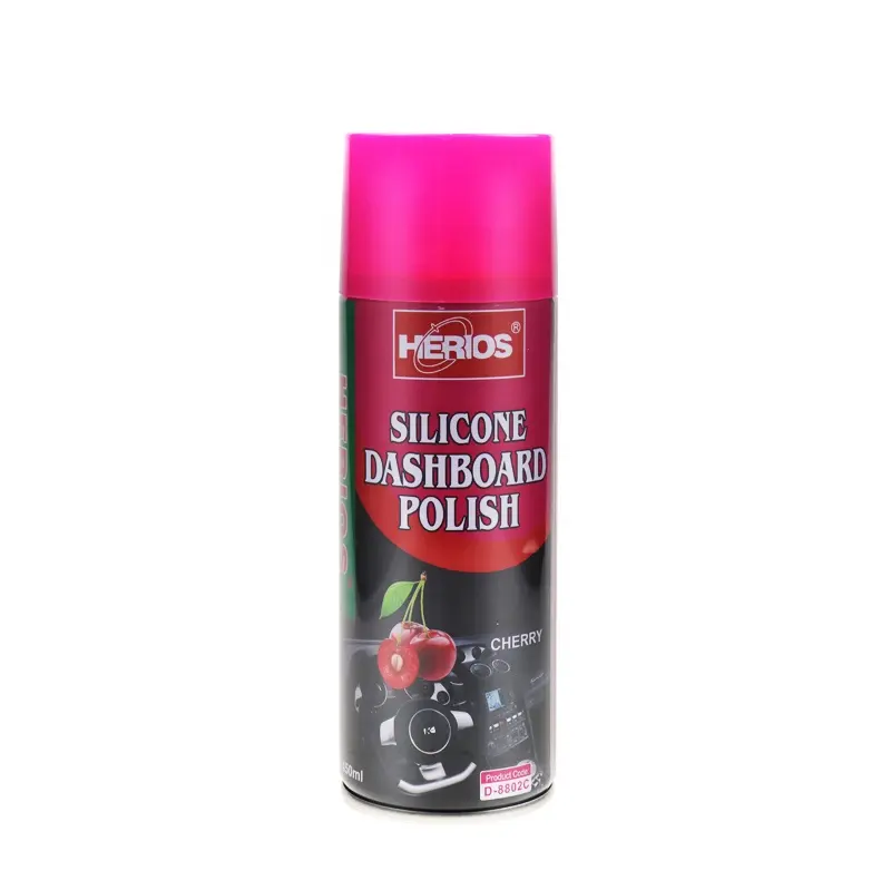 Multi Purpose Auto Dashboard Protectant Polish Wax Spray Silicone Spray 450Ml