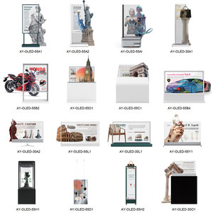 New Technique Indoor 30 Inch Customized Desktop Transparent Oled Touch Screen Advertising Digital Signage and <strong>Display</strong> - Product Image 6