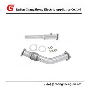 ท่อสแตนเลสเทอร์โบดาวน์ไปป์99-05 MK4 1.8T Gti/gl สำหรับ VW JETTA/BEETLE/GOLF - Product Image 1
