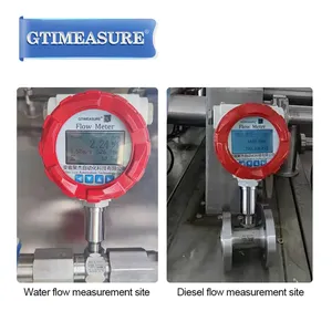 Wholesale <strong>Digital</strong> Turbine <strong>Flowmeter</strong> for Liquid Oil LCD Display <strong>Pulse</strong> <strong>Output</strong> Customized OEM for Gasoline Diesel Beer Milk Alcohol - Product Image 4
