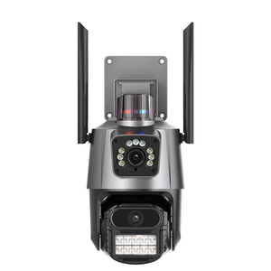 6MP 9MP projektör açık kablosuz 3 4 lens dome ptz cctv güvenlik çift lens kamera wifi IP ile insan hareket algılama siren - Product Image 4