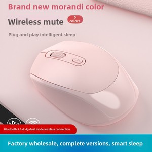 デュアルモード2.4G BluetoothマウスRGBスタイルUSBインターフェースApple Mac for Office Computerに対応 - Product Image 3