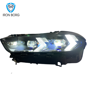 For BMW X5 G05 G18 F95 2019-2021 Upgrade to 2022-2024 X5M G05 LCI Full <strong>LED</strong> Headlight Kit Old to New Headlamp Conversion - Product Image 4