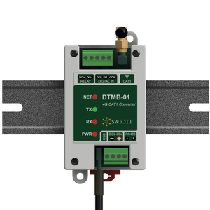 DTML01 RS485デジタル入力LoRaWANおよびCAT1 4G伝送ワイヤレスLoRaコンバータDTUモデム - Product Image 2