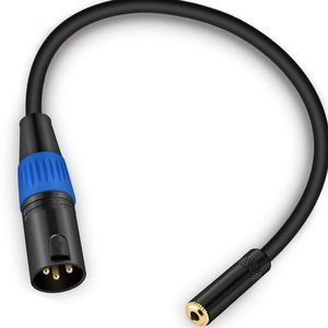 Customized 3.5 Female XLR Connection <strong>Audio</strong> <strong>Cable</strong> for Amplifier Sound Card Mixing Console <strong>and</strong> Microphone - Product Image 3