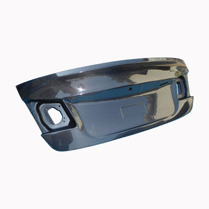 CLS stil karbon Fiber arka bagaj Boot kapak vücut kiti için 2009-2012 için Chevrolet Cruze - Product Image 2