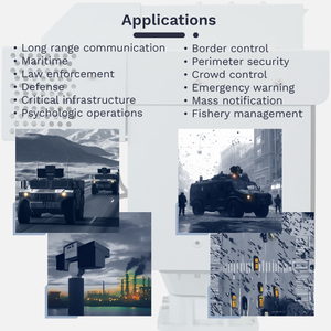 Customized Integrated <strong>Alarm</strong> <strong>Fixed</strong> Sound Light Perimeter Security <strong>Systems</strong> Long Range Acoustic Device National Warning <strong>System</strong> - Product Image 4