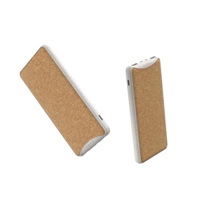 Wheat Straw Biodegradable 10000mAh Power Bank PD22.5W Super Fast Charging Mobile Power Banks Type-C <strong>Input</strong> Dual <strong>USB</strong> Power Bank - Product Image 3