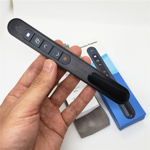 Presentatore Wireless penna per tornitura pagina Laser rossa indicatore di presentazione PPT USB 2.4GHz puntatore PowerPoint Mouse con telecomando - Product Image 6