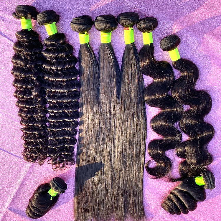 Faisceaux de cheveux
