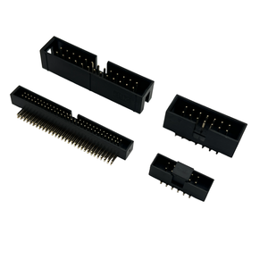 Box <strong>Header</strong> <strong>1</strong>.<strong>27mm</strong> 2.54mm IDC Connector 10P 20P 30P 40P 50P 60P Straight Vertical SMT SMD Type Box <strong>Header</strong> for Flat Cable - Product Image 1
