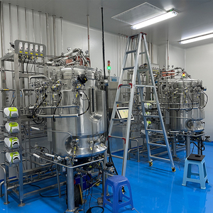 先进PID控制自动曝气系统可定制不锈钢生物反应器核心部件压力容器可编程控制器泵