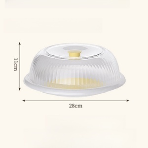 可叠放透明塑料客房服务防蝇保暖食物覆盖雨伞帐篷 - Product Image 6
