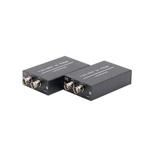 12G SDI convertidor de fibra óptica SDI extensor LC transmisor y receptor, SMPTE ST 2082-1 4K/UHD transceptor de transmisión de vídeo - Product Image 6