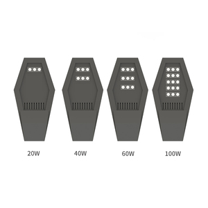 OEM ODM Outdoor 40W 60W 80W 100W 120Watt Lampe Solar Street Light Outdoor with Battery