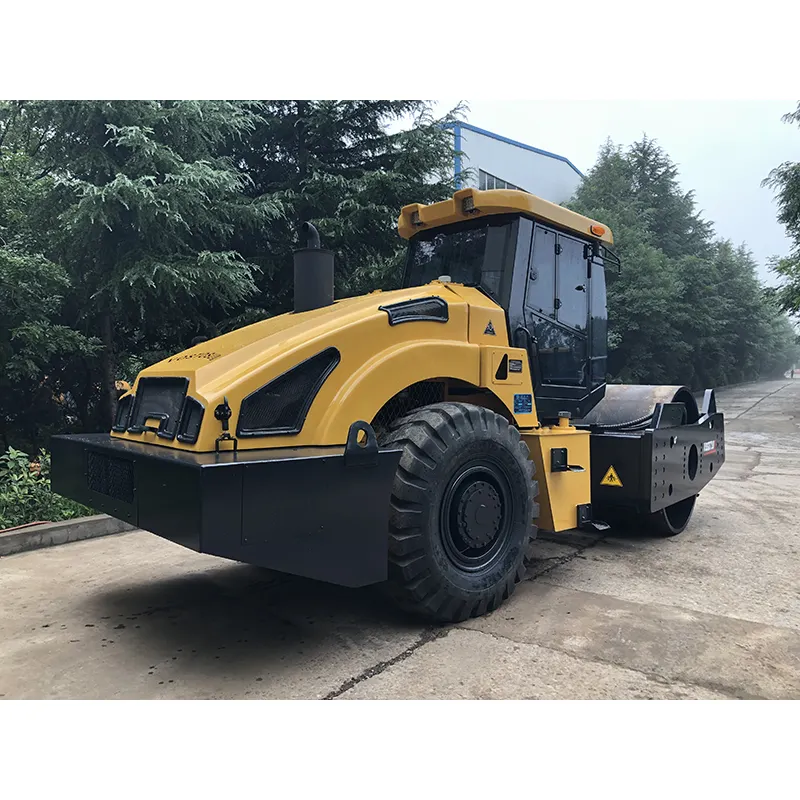 Pie de oveja con maquinaria de construcción de segunda mano de la mejor calidad Nuevo compactador de rodillos de carretera con vibración para caminar detrás