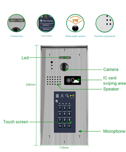 Wholesale Wired 7 Inch Two Way <strong>Video</strong> <strong>Intercom</strong> Multi Building <strong>IP</strong> <strong>Video</strong> Door Phone <strong>Intercom</strong> <strong>System</strong>