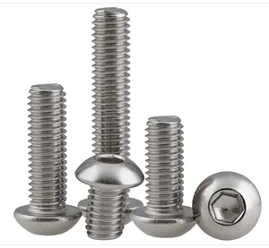 Tensil Sức Mạnh 316 Thép Không Gỉ Bolt Sus316 Ss316 A4-70 A470 316L Bu Lông A4-80 Nút Màu Đen Hex Ổ Cắm Pan Đầu Vít - Product Image 3