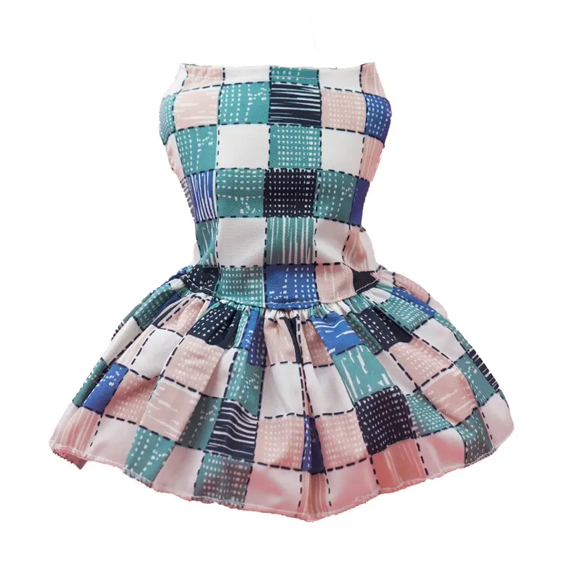 Summer Comfort Elegant Luxury Cat Skirt Pet Clothes Pet Dress