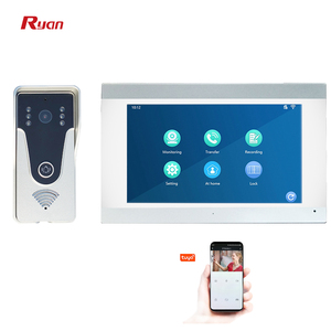 Hot Sale 7 Inch Video Door Phones Wired Villa <strong>Intercom</strong> VDP Kit 4 Wire <strong>Analog</strong> Security <strong>System</strong> for <strong>Intercom</strong> <strong>System</strong>