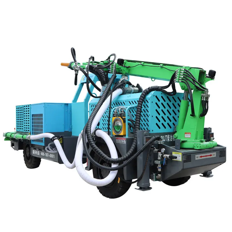 Air Driven Concrete Shotcrete Machinery Large Mortar Gunite Machine Prices