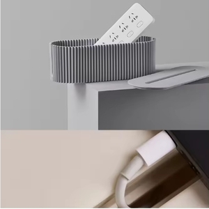 Yeni tasarım masaüstü güç şeridi yönetim saklama kutusu konteyner kablo yönetim kutusu - Product Image 2