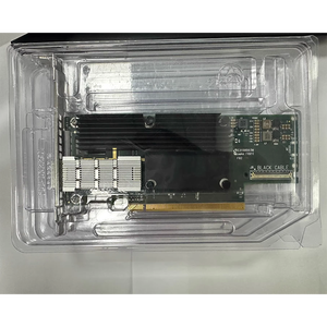 MCX653105A-HDAT עבור mellanox hdr 200g b nic יציאה יחיד