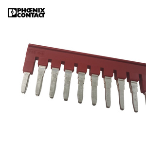 Fbs conectores para ponte 2-6 phoenix, conectores de fio em ponte, acessórios para bloco de terminais