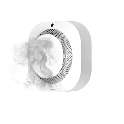 White smoke detector