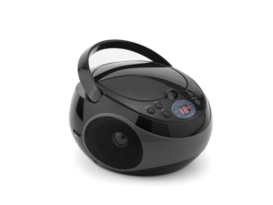 Reproductor de CD/DVD/VCD portátil con radio AM/FM y altavoces estéreo duales Entrada AUX de 3,5mm para entretenimiento en casa o en movimiento - Product Image 3