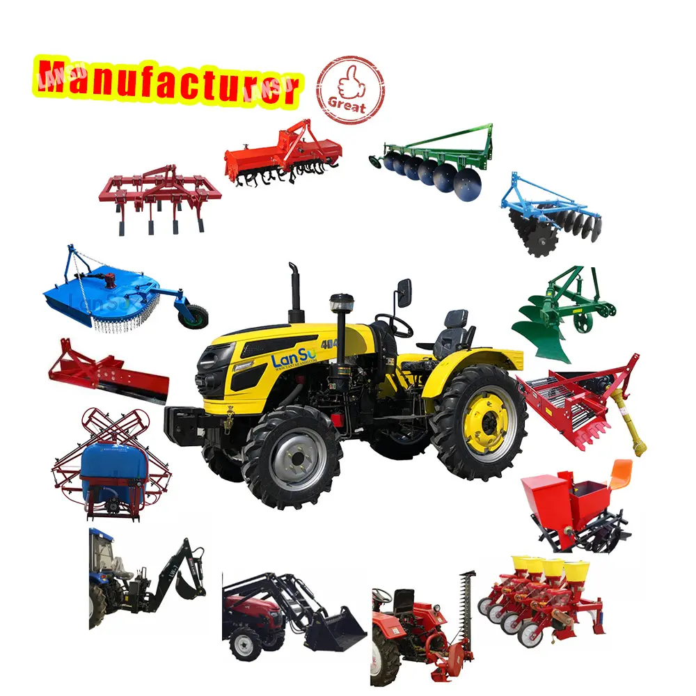 Trattori da giardino economici cina piccolo trator traktor 4x4 mini farm 4wd trattore compatto