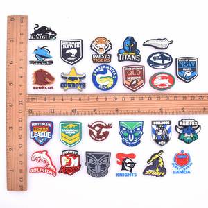 2024 yeni spor serisi varış Pvc özel <span class=keywords><strong>Nrl</strong></span> avustralya tarzı ayakkabı Charms toptan ulusal Rugby ligi <span class=keywords><strong>Nrl</strong></span> Clog Charms