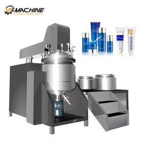 קרם צמיגות קוסמטיים שמפו קרם ואקום homogenizer/emciping ציוד ייצור מכונת כביסה