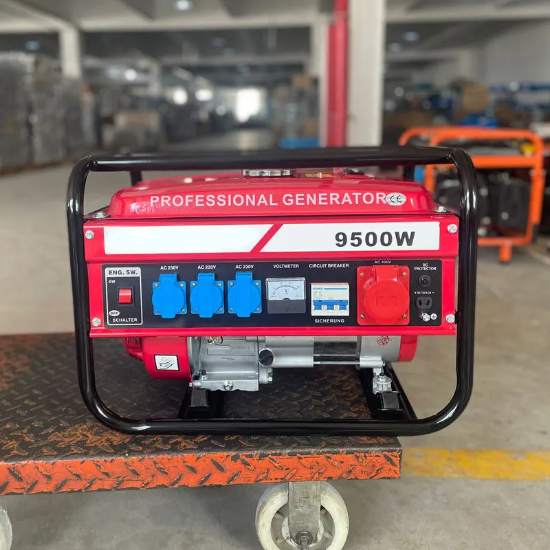 Generador de motor de gasolina portátil, 7500w, 8500W, 3000W