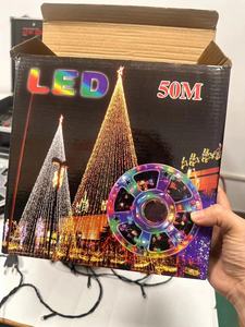 <strong>50m</strong> Per Roll 240leds EU Plug 220V Frosted Ball String Lights 8 Mode Warm White Colorful <strong>LED</strong> Christmas Tree Decoarte String Light - Product Image 6