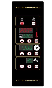 Meikong Chất lượng cao mk6782 kỹ thuật số Bảng điều khiển Lò nướng thương mại điều khiển nhiệt độ 220V 1C Độ chính xác Nhựa/Kim loại - Product Image 4