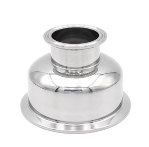 Sanitary SS304 Tri Clamp Spherical Bowl <strong>Reducer</strong> 3inch <strong>to</strong> <strong>3</strong>/ 8&quot; <strong>Inch</strong> Fnpt - Product Image 1