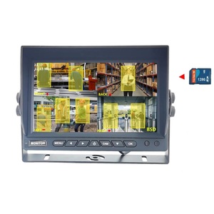 7 \ "4CH BSD kablosuz arka kamera DVR ticari araç kör nokta algılama 360 AVS Video gece görünümü AI monitör ters görüntü - Product Image 3