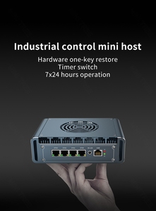 Celeron N5105 N5100 мини-маршрутизатор брандмауэра 2xDDR4 M.2 NVME SSD 4*2,5G LAN мини-ПК OPNsense Интернет сетевой сервер офис бизнес - Product Image 4