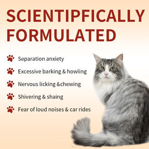 Sédatif à mâcher pour animaux de compagnie d'origine d'usine pour chats et chiens-Soulagement du stress et de l'anxiété du sommeil - Product Image 5