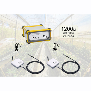 2 juegos de sistema de controlador de temperatura de granja inteligente sensor de temperatura Lora sensor de temperatura ZigBee impermeable - Product Image 1
