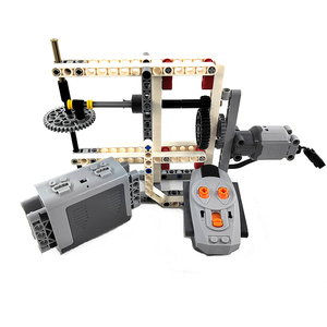 9686 RC APP Programm Motor Nähmaschine Fahrzeug Roboter Bausteine Kompatible Legoeds Wedo STEM Education Robotics Brick Toy - Product Image 5