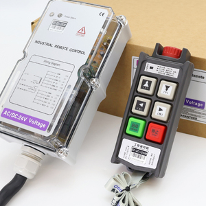 CE certificato IP66 impermeabile telecomando Wireless industriale 2 pulsanti a doppia velocità e 2 a velocità singola con lucchetto - Product Image 6