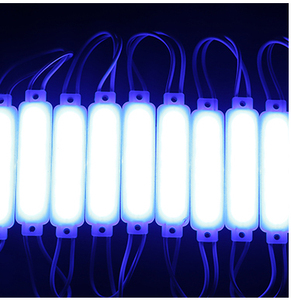 โมดูลไฟ LED โมดูลแสดงผลแบบ COB 12V ชิปไฟแบคไลท์3ดวงใช้เป็นตัวอักษรโฆษณาโมดูล LED IP67