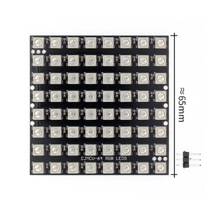 64-Bit WS2812 5V 5050 RGB LED eingebaute Vollfarb-Treiber-Farblicht-Entwicklungs platine - Product Image 2