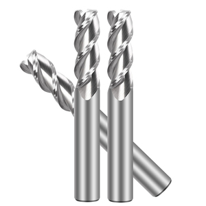 CNC kesme aletleri Aluminum 3F kaplamasız karbür köşe yarıçapı frezeler freze kesicisi ODM alüminyum için özelleştirilmiş - Product Image 2